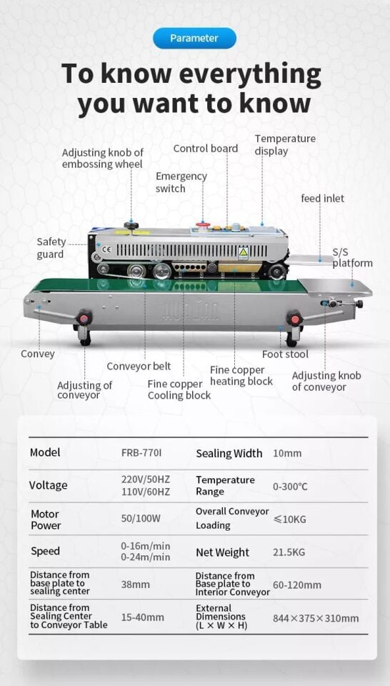 NEWSTRONG YATAY BOYALI POŞET KAYNAK MAKİNESİ