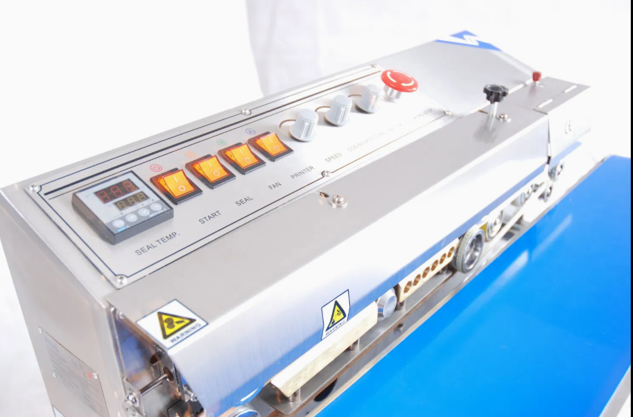 NEWSTRONG TARİH BASMALI YATAY PASLANMAZ POŞET KAYNAK MAKİNESİ