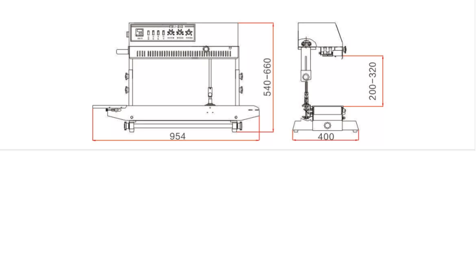 NEWSTRONG 810 TARİH BASMALI DİKEY PASLANMAZ POŞET KAYNAK MAKİNESİ